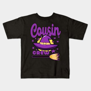 Cousin Halloween Spooky Witch Hat Family Kids T-Shirt
